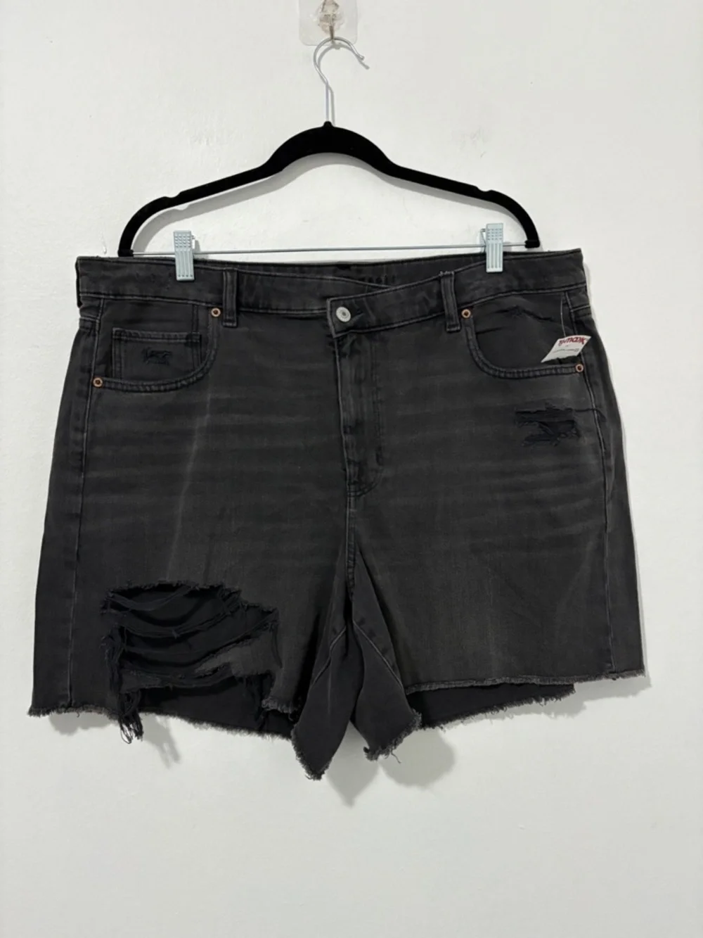 NEW American Eagle AE Denim Highest Waist Baggy Short Women's Size 20 Plus